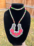 Floral Horse Shoe Medallion