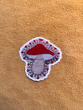 Mushroom Sticker