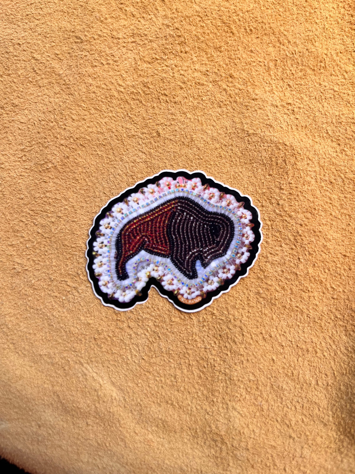 Bison Sticker