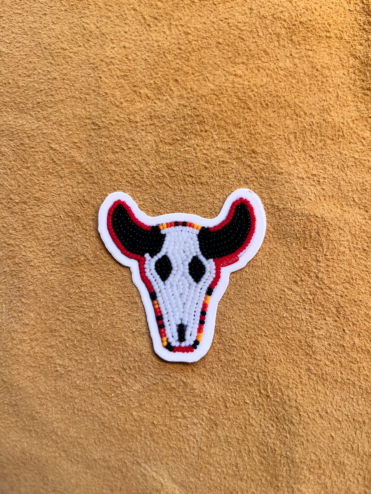 Bull Skull Sticker